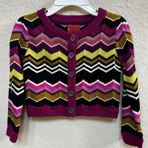 Missoni for Target Girls Cardigan. Size (18-24months) NWOT